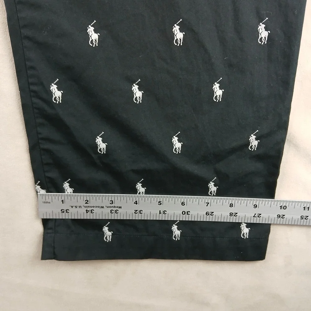 Polo Ralph Lauren XLT Mens Pajama Pants Black Loungewear